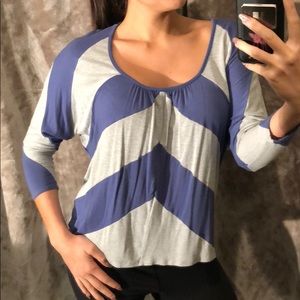 Ella Moss Chevron Top